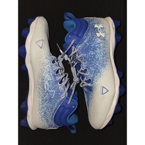 Under Armour UA Size 11‎ Spotlight Fran RM 2.0 Cleats White/Blue